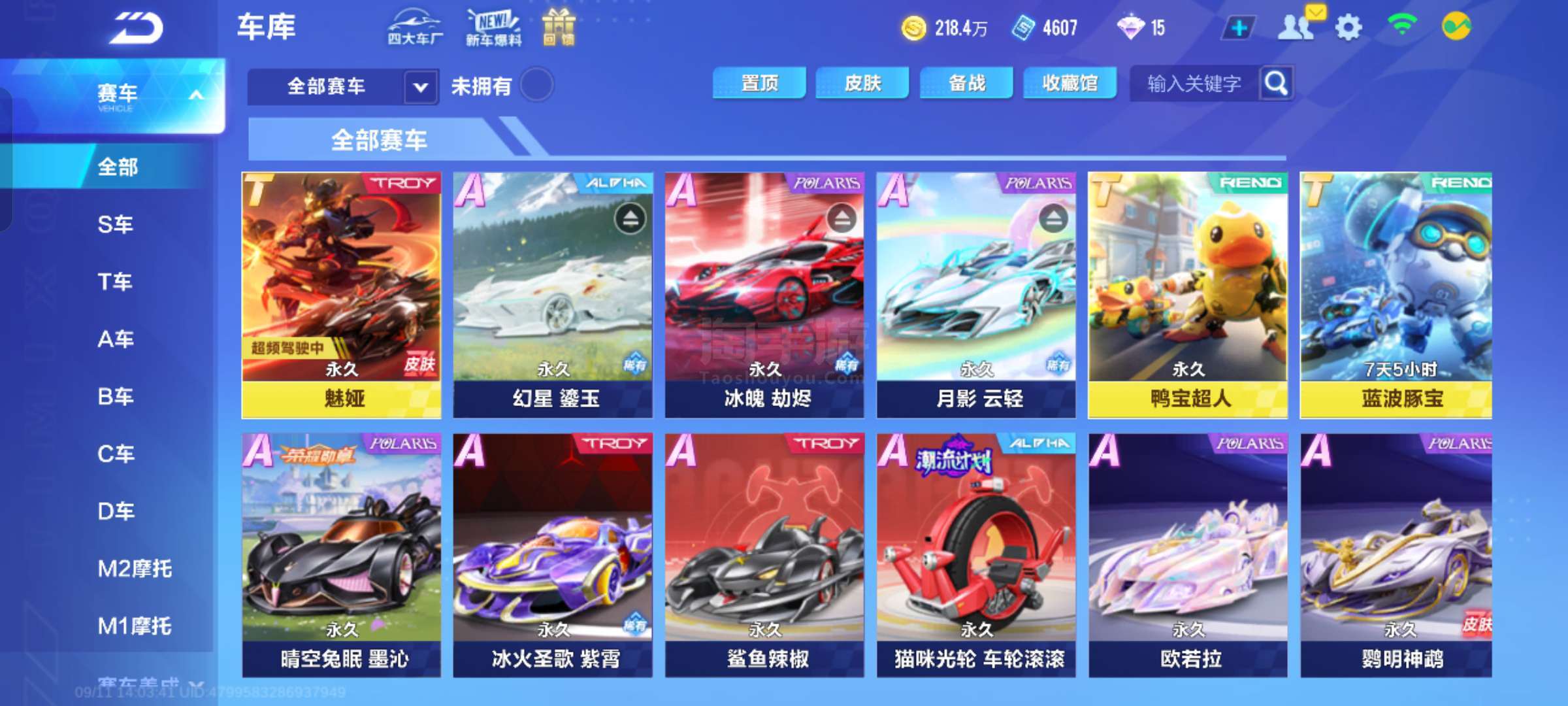个人表现都